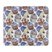 Aquarellkuchen Schneidebrett (Vorderseite)