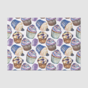 Aquarellkuchen Seidenpapier