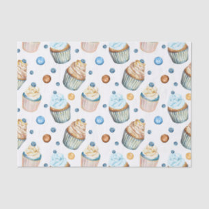 Aquarellkuchen Seidenpapier