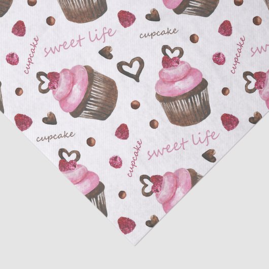 Aquarellkuchen Seidenpapier (Ausschnitt)