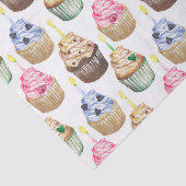 Aquarellkuchen Seidenpapier (Ausschnitt)