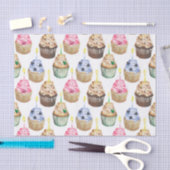 Aquarellkuchen Seidenpapier (Handwerk)