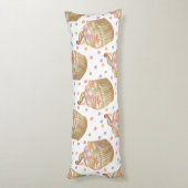 Aquarellkuchen Seitenschläferkissen (Rückseite (Vertikal))