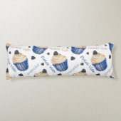 Aquarellkuchen Seitenschläferkissen (Rückseite)