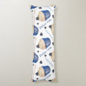 Aquarellkuchen Seitenschläferkissen (Rückseite (Vertikal))