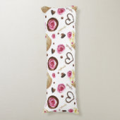 Aquarellkuchen Seitenschläferkissen (Vorderseite Vertikal)