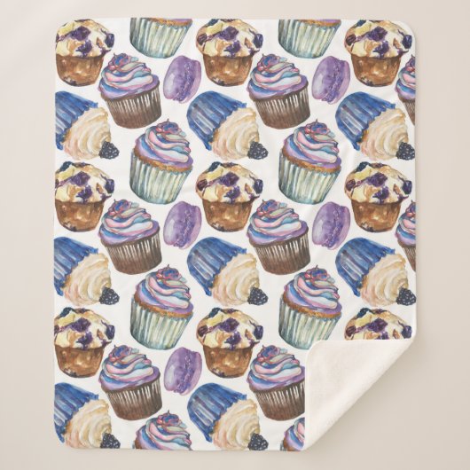 Aquarellkuchen Sherpadecke (Vorderseite)