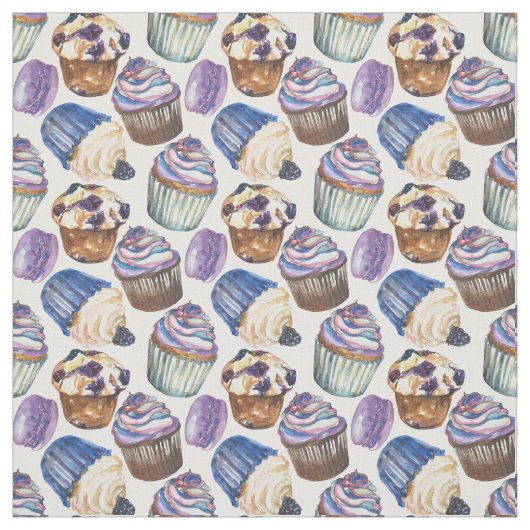 Aquarellkuchen Stoff (Muster)