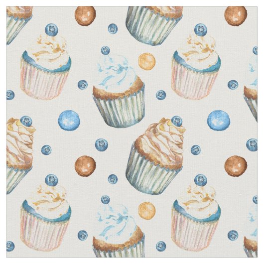 Aquarellkuchen Stoff (Nahaufnahme)