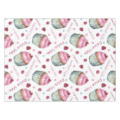 Aquarellkuchen Tischdecke (Vorderseite (Horizontal))