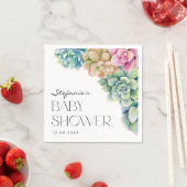 Aquarellkücher Sommerdusche Serviette (Beispiel)