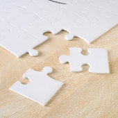 Aquarellkugel Niedlicher Weihnachtsvogel Puzzle (Seite)