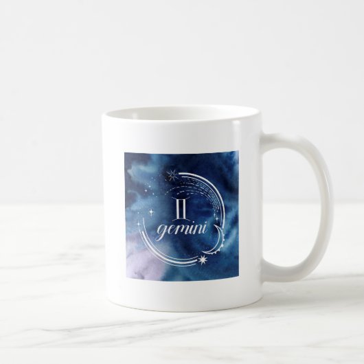 Aquarellkunde - Gemini Kaffeetasse (Rechts)