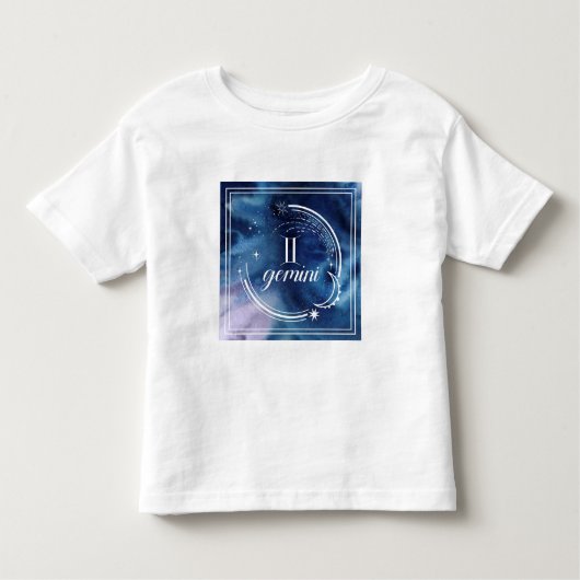 Aquarellkunde - Gemini Kleinkind T-shirt (Vorderseite)