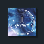 Aquarellkunde - Gemini Leinwanddruck<br><div class="desc">Wasserfarbe Gemini von Grace Popp</div>
