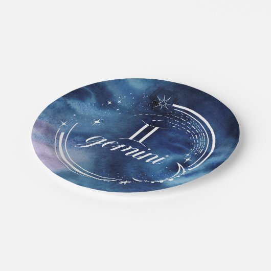 Aquarellkunde - Gemini Pappteller (Schrägansicht)