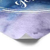 Aquarellkunde - Gemini Poster (Ecke)