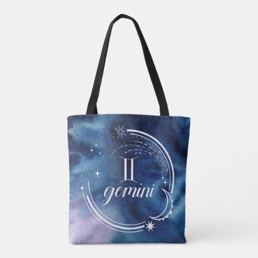 Aquarellkunde - Gemini Tasche (Rückseite)