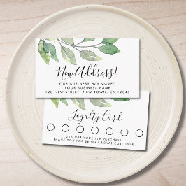 Aquarellkunde Treuekarte