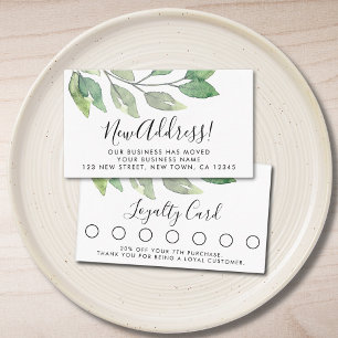 Aquarellkunde Treuekarte