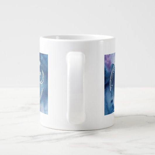 Aquarellkunde - Virgo Jumbo-Tasse (Rückseite)