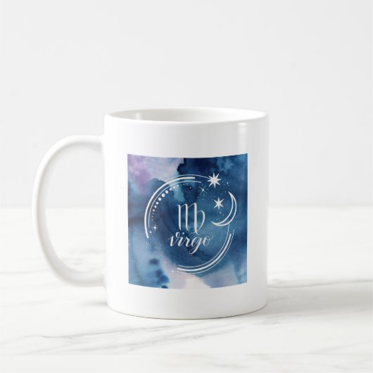 Aquarellkunde - Virgo Kaffeetasse (Links)