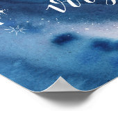 Aquarellkunde - Virgo Poster (Ecke)