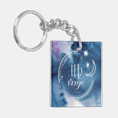 Aquarellkunde - Virgo Schlüsselanhänger (Vorderseite links)