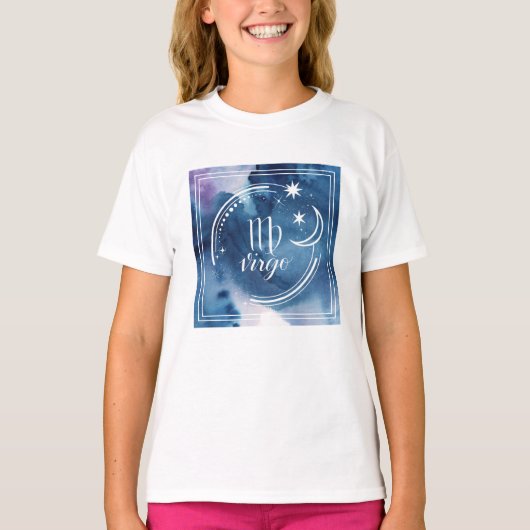 Aquarellkunde - Virgo T-Shirt (Vorderseite)