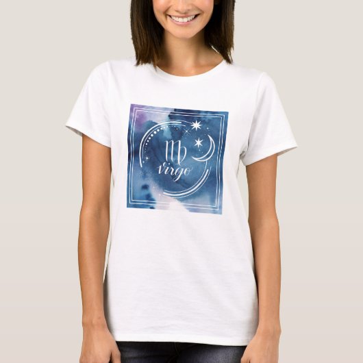 Aquarellkunde - Virgo T-Shirt (Vorderseite)