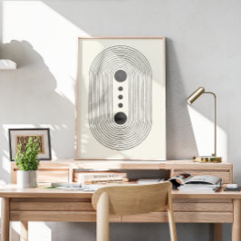 Aquarellkunst aus dem 19. Jahrhundert Poster