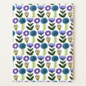 Aquarellkunst Blume Druckplaner Planer (Rückseite)