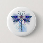 Aquarellkunst Button (Vorderseite)