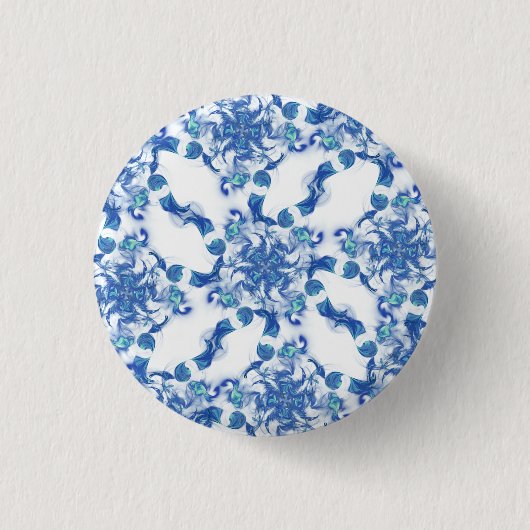 Aquarellkunst Button (Vorderseite)