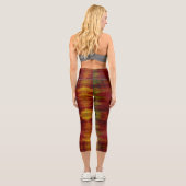 Aquarellkunst Capri Leggings (Rückseite)