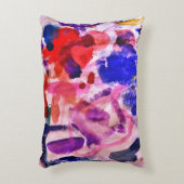 Aquarellkunst Dekokissen (Vorderseite(Vertikal))