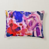 Aquarellkunst Dekokissen (Rückseite)