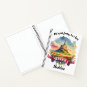 Aquarellkunst der Landschaft Nebraskas Notizblock (Innenseite)