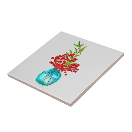 Aquarellkunst Fliese (Seite)