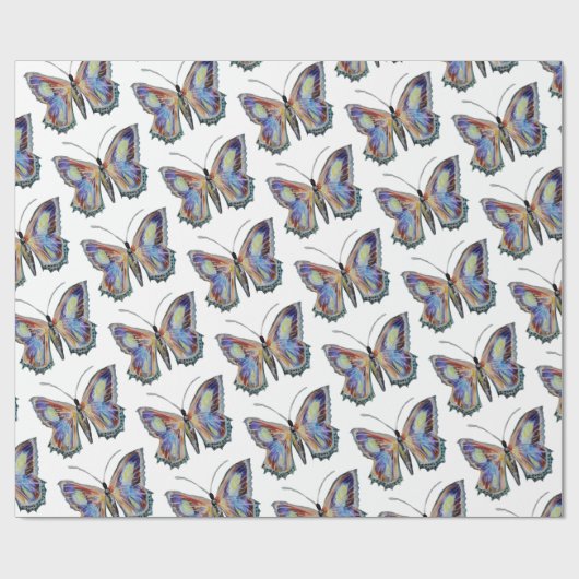 Aquarellkunst Geschenkpapier (Flach)