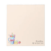 Aquarellkunst | Hinweis aus dem Editor Notizblock (Vorderseite)