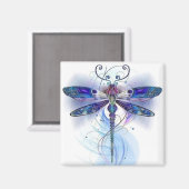 Aquarellkunst Magnet (Vorderseite/Rückseite)