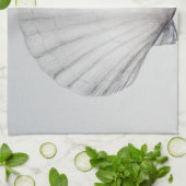 Aquarellkunst Muscheln Küchentücher (Gefaltet)
