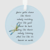 Aquarellkunst Ornament (Rückseite)