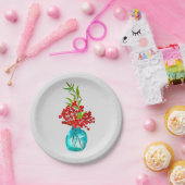 Aquarellkunst Pappteller (Party)