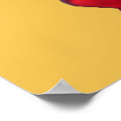 Aquarellkunst Poster (Ecke)