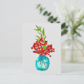 Aquarellkunst Postkarte (Stehend Vorderseite)