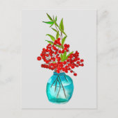 Aquarellkunst Postkarte (Vorderseite)