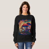 Aquarellkunst Sweatshirt (Vorne ganz)