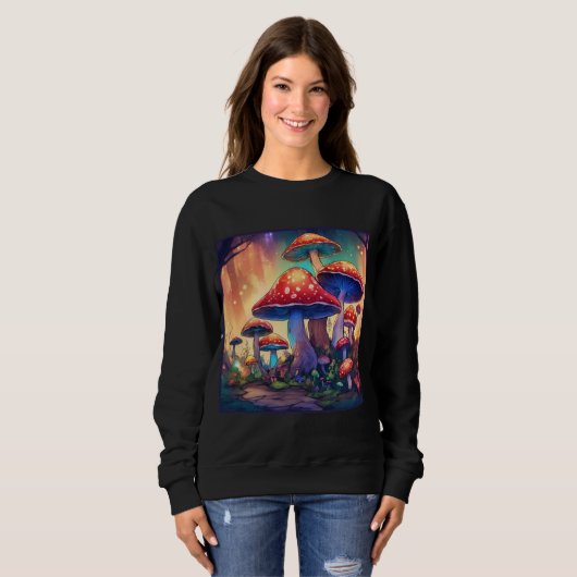 Aquarellkunst Sweatshirt (Vorne ganz)